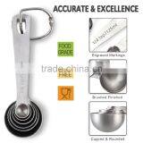 6pc Stainless Steel Measuring Spoon Sets,coffee Set,tea Set thumbnail-3