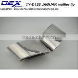 SS304 Exhaust J-AGUAR Muffler Tip Stainless Steel Muffler Tip