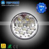 5 Inch 36W Round LED Truck Driving Light Flood Working Lamp thumbnail-1