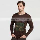 2017 Latest Design Plain Fashion Long Sleeve Shirts for Men thumbnail-3