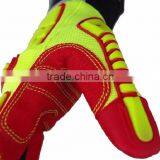 EN388 4132 Oilfield Anti Impact Gloves, Palm Reinforcement Gloves, Rigging Working Gloves, thumbnail-2