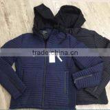 2017 Fashion Jacket With Hoody Winter Quilted Man Jacket Stocklots thumbnail-2