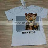 Garments Stocklot Cheap Price Comfortable Boy's Short Sleeve T-shirts Stock Clearance Sale thumbnail-4