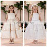 Sexy Puffy Flower Organza Bow-knot Party Girl Dress thumbnail-1
