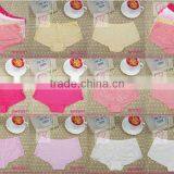 Sex Picture of Ladies Sexy Short Panties Front Transparent Floral Lace With Bow Back Bamboo Fabric thumbnail-1