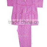 2017 Custom Made Pajamas Black Polka Dots Girls Pajamas Set thumbnail-1