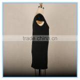 Elegant Ladies Bodycon Dress 2016 Open Back V Neck Midi Dress thumbnail-4