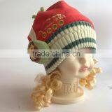 New Acrylic and Polyester Lovely Girl's Fashion Kids Knitted Hats Factory thumbnail-2