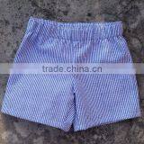 Boys Summer Beach Shorts Seersucker Fabric Swim Trunk Toddler Boy Beachwear thumbnail-2