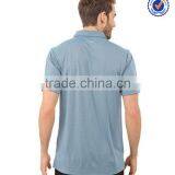 Custom Solid Color Men's Polo Shirt Uniform thumbnail-3