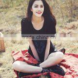 Custom Wholesale Dry Fit Design Style Women Fashion Casual T-shirt and Student Short Sleeved Print T-shirt thumbnail-4