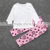 S17554A 2017 Kids Baby Girls Summer Clothes Set thumbnail-4