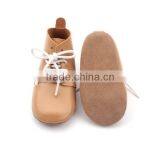 Fashion Top Selling Genuine Leather Baby Boots thumbnail-4