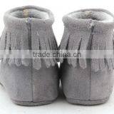 Fashion Suede Leather Baby Boots for Girls Babies thumbnail-6