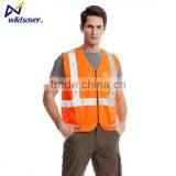 LED High Visibility Reflective Traffic Vest for Adult Night Working thumbnail-2