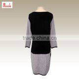 Jacquard Sweater Design for Lady Fashion Sweater 80%Viscose 20%Polyester 12GG thumbnail-2