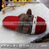 2017 Hot Selling Hotel Club Supplies Portable Thick Sole Not Disposable Slippers Home Guest White Slippers thumbnail-1