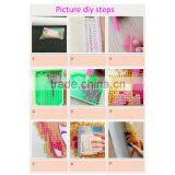 2016 Hot 5D Fashionable Diamonds Plated Embroidery Peacock Pattern Painting Cross Stitch Kit Home Bedroom Living Room Decoration thumbnail-4