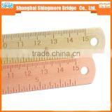 2017 China Hot Sales High Standard 15cm Brass Ruler for Promotion thumbnail-5