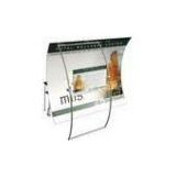 Large Trade Show Fabric Banner Stand Displays Curtain Walls