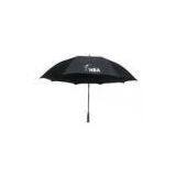 68 Inch Vent Automatic Golf Umbrella For Advertising / Wood Handle thumbnail-1