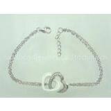 Ceramic Silver Bracelet thumbnail-1