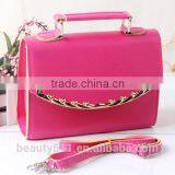 Toothpick Texture Hit Color Stereotypes Banquet Package Professional Women's Shoulder Bag HB67 thumbnail-1