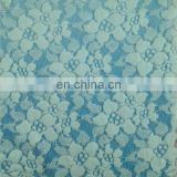 guipure peached nylon/cotton/spandex elastic lace fabric for bra and wedding dress