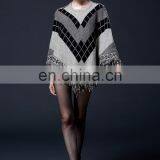2015 Autumn Fashion Dress Women Wear Poncho Sweater Pullover Sweater thumbnail-2