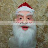 Eco Friendly Santa Claus Mask Rubber Costume Mask Christmas Ornament