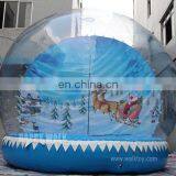 HI Best Selling Outdoor Decoration Inflatable Human Size Snow Globe for Festival thumbnail-1