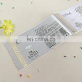 China Manufacture 100ml Morocco Oil Adhesive Label Printing Aluminium Silver Foil Sticker thumbnail-5