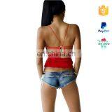 Hotsale 5 Colors Plain Denim Shorts thumbnail-5