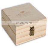 Wood Box Packaging Essential Oil Box - Holds 25 Bottles Size 5-15 ml thumbnail-3