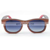 2018 Low Price half trim wooden sunglasses of CE and ISO9001 standard