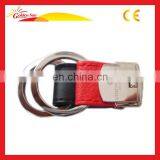 Hot Selling High Quality Braided Leather Keychain thumbnail-1