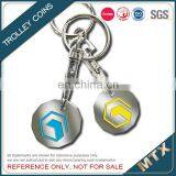 2017 THE NEW 12-SIDED New One Pound UK Coin Keychain Keyring for UK Coin thumbnail-3