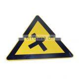Warning Aluminum Reflective Tape Safety Traffic Signs thumbnail-1