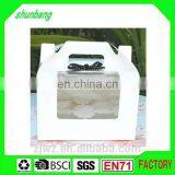 Folding Coated Paper & Food Paper Cupcake Box Printing With Paper Insert