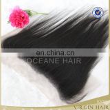 Top grade virgin soft remy unprocessed cheap silk base closures lace frontal