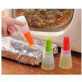 Kitchen Tools Silicone Rubber Oil Dispenser Bottle Brush Basting Flapjack BBQ Barbecue Cooking Baking Pancake Bar Grill Brush thumbnail-3