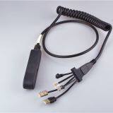 Wiring Harness VeriFone VX810 Cable , USB Socket for Connecting to the USB-based Host and a DC Jack for External Power