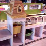 Factory price of lovely and practical wooden children cabinet furniture