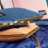 Luxury Cotton Satin Portable Foldable Throw Pillow Travel Sofa Blanket thumbnail-5