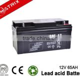 12V 65ah generator starter batteries wholesale