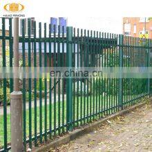 Cheap Pvc Finished Galvanized Palisade Fence Panels