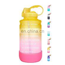 Wholesale New Design Customized Logo Bpa Free Custom Sports Fitness Workout Plastic Tritan Water Bottle thumbnail-1