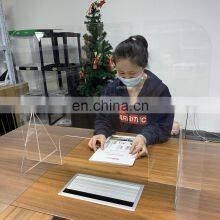 Acrylic Social Distancing Sneeze Guard Acrylic Sneeze Shield for Counters thumbnail-3