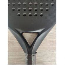 Diamond Frame Shape Carbon Padel Racket With Soft EVA Core P04 3K Surface thumbnail-2