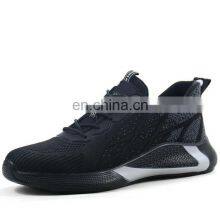 Breathable Light Weight Comfort Flying Woven Zapatos de Seguridad de Trabajo Sneaker Shoe Safety thumbnail-2